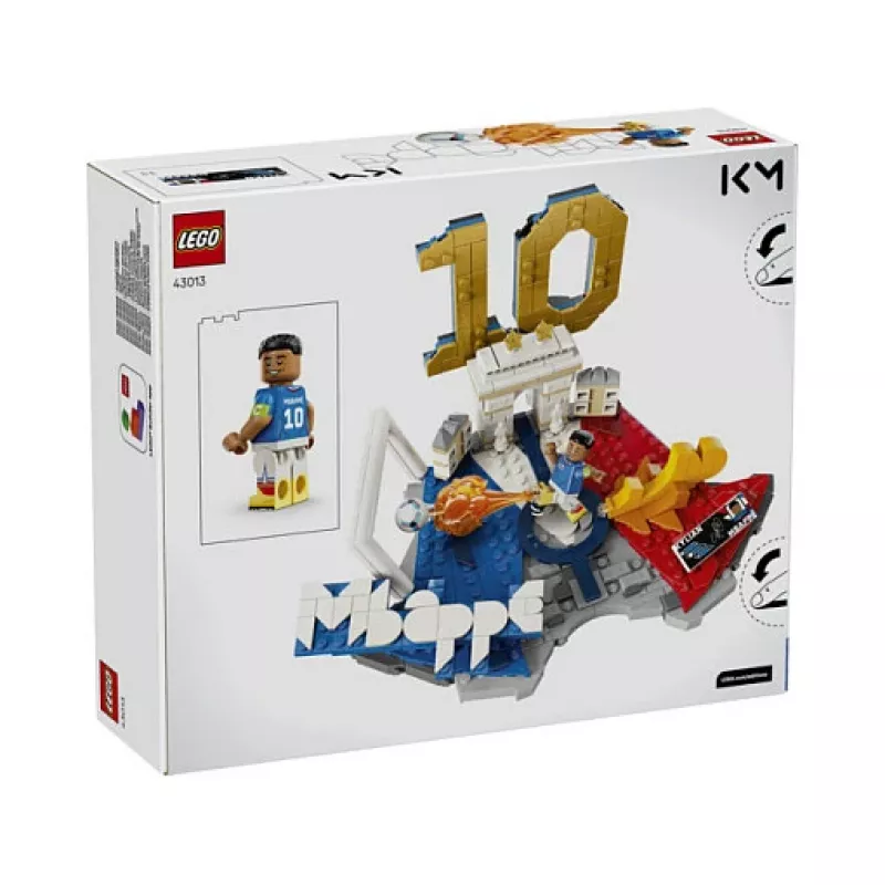 LEGO Editions 43013 Kylian Mbappé – jalkapallon huippuhetket