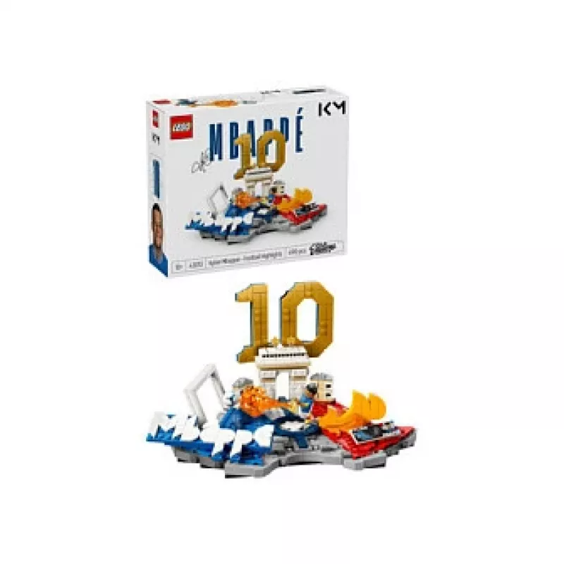 LEGO Editions 43013 Kylian Mbappé – jalkapallon huippuhetket