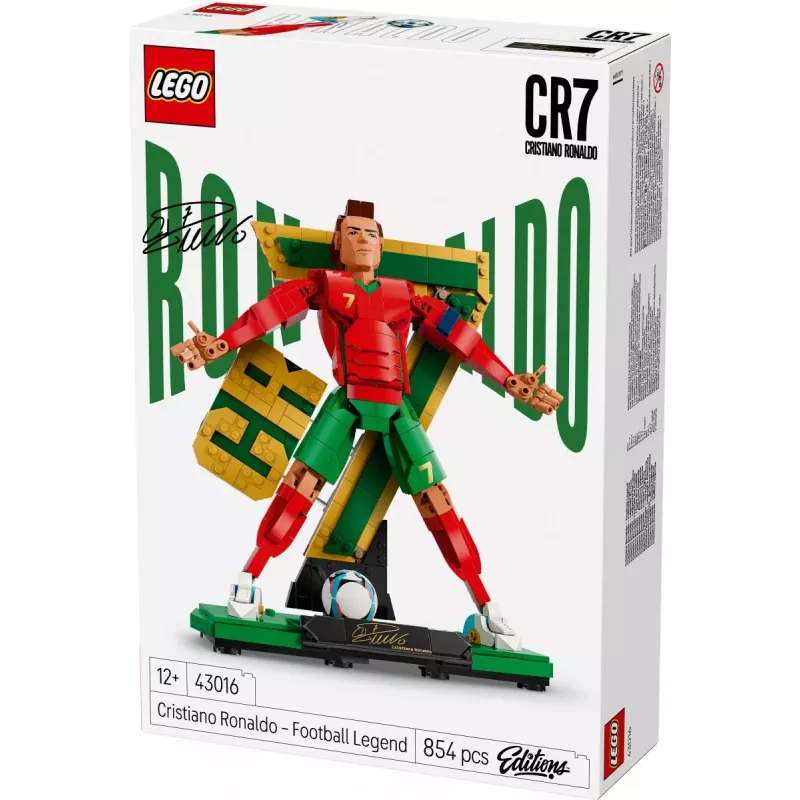 LEGO Editions Sports 43016 Cristiano Ronaldo — jalkapallolegenda
