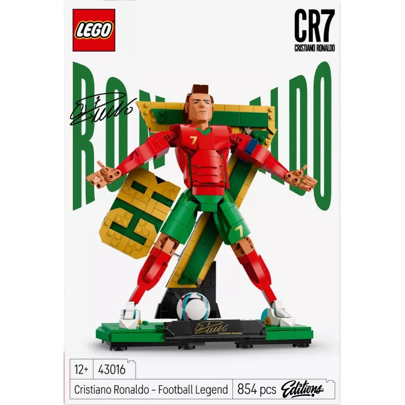 LEGO Editions Sports 43016 Cristiano Ronaldo — jalkapallolegenda