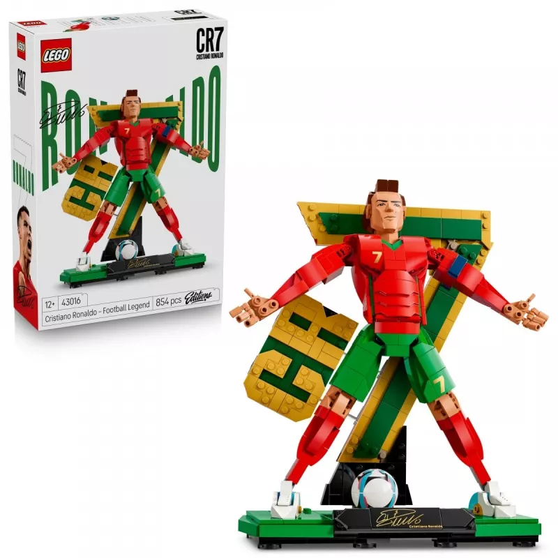 LEGO Editions Sports 43016 Cristiano Ronaldo — jalkapallolegenda