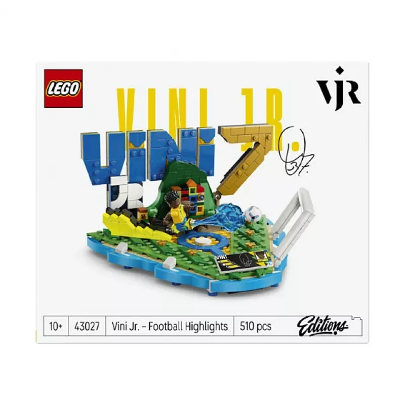 LEGO Editions 43027 Vini Jr. – jalkapallon huippuhetket