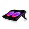 Jäähdytysalusta Modecom MC-CF18 RGB 45,7 cm 2 tuuletinta musta