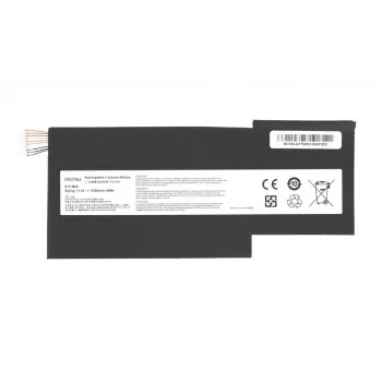 Akku MITSU BTY-M6K MS-17B4 11,4V 4300mAh (49Wh) MSI-kannettaville