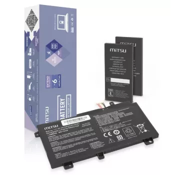 Akku MITSU B31N1726 ASUS FX504 FX505 FX80G 3900mAh 44Wh 11,4V