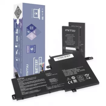 Akku MITSU ASUS VivoBook (malli BC/AS-K513E) 11,4 V 3550 mAh