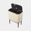 Brabantia Bo Touch Bin 34 L 2 koria beige leveys 540 mm syvyys 312 mm korkeus 680 mm