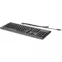 HP USB-näppäimistö PC Full-Size johdollinen USB musta QY776AA#ABE