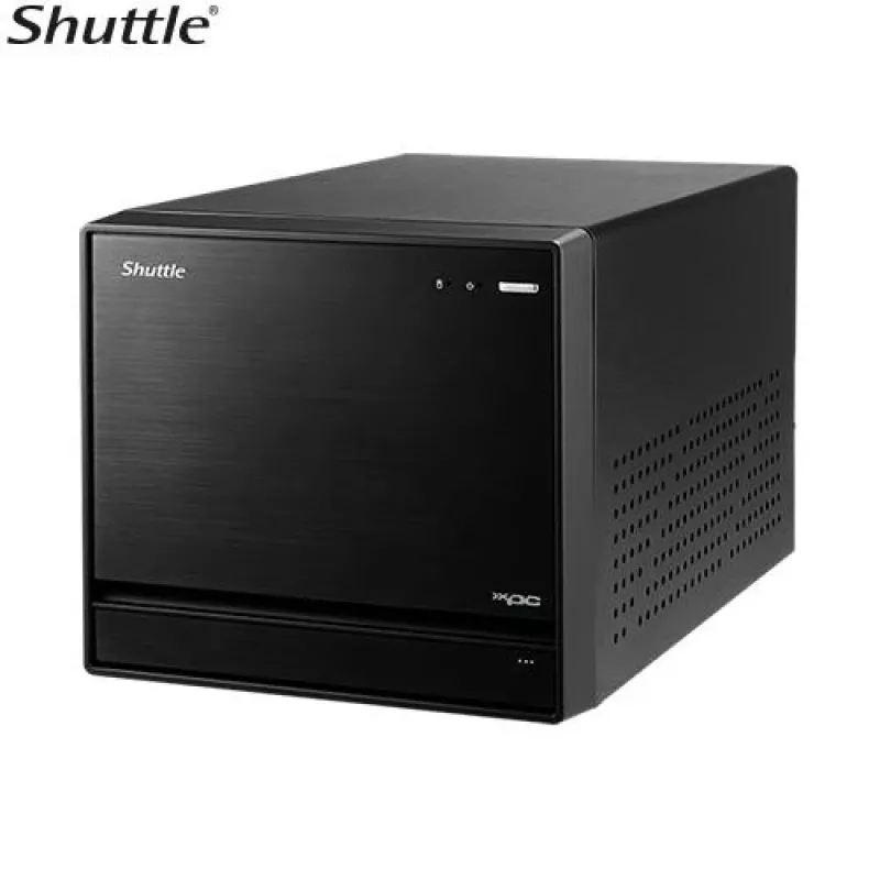 Shuttle PCB-SB860R811 SB860R8 XPC Cube barebone, S-1851, Intel B860, 4x DDR5, Xe Graphics, 500 W, musta