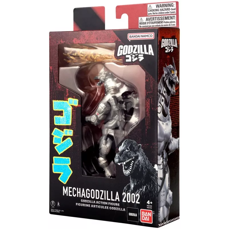 Toimintafiguuri Bandai Mecha Godzilla 2002 — keräiltävä liikkuva figuuri, malli 92342