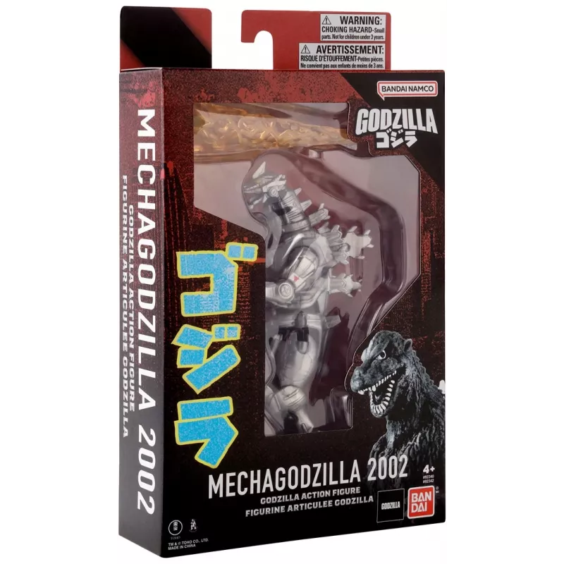 Toimintafiguuri Bandai Mecha Godzilla 2002 — keräiltävä liikkuva figuuri, malli 92342