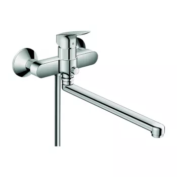 Hansgrohe Logis yksivipuinen kylpyammehana pitkällä juoksuputkella 71402000