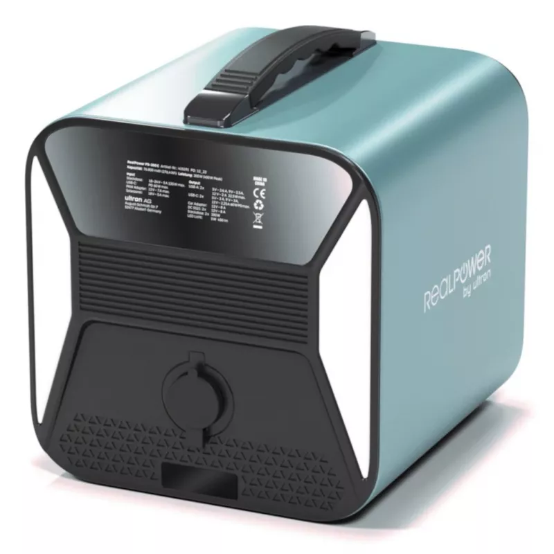 Kannettava voima-asema RealPower PS-300C 76800 mAh
