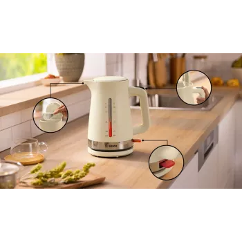 Bosch MyMoment vedenkeitin 1,7 l 2400 W kerma