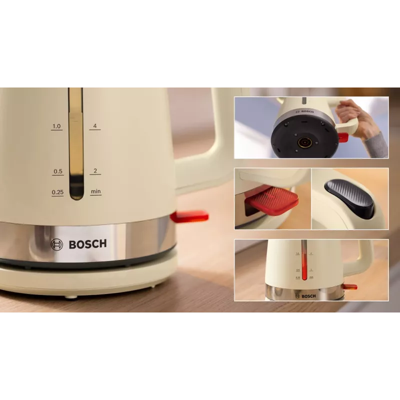 Bosch MyMoment vedenkeitin 1,7 l 2400 W kerma