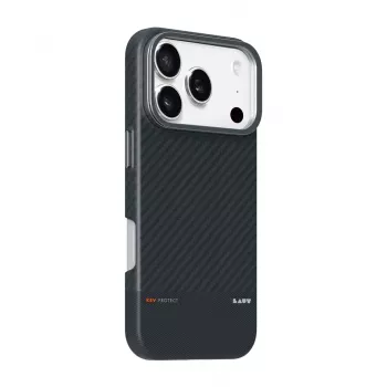 Puhelinkotelo Zagg International LAUT KEV PROTECT iPhone 17 Pro Max -laitteelle, aramidi, 6,9