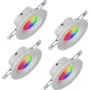 Nanoleaf Essentials Smart Downlight, 4 kpl:n pakkaus, Matter- ja Wi-Fi-yhteensopiva