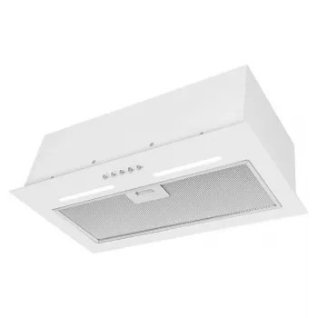 Kalusteisiin asennettava liesituuletin MPM MPM-45-OW-06/W — 450 mm, 645 m³/h, 3 nopeutta, alumiininen rasvasuodatin, valkoinen