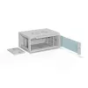 ALANTEC 19 4U 600x450 seinäasennuskaappi, harmaa