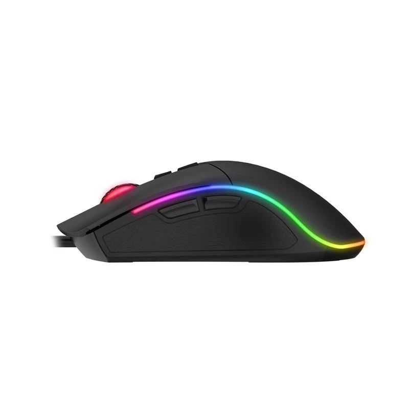 Pelihiiri HAVIT MS1001S V2 optinen sensori RGB johdollinen musta-harmaa