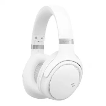 Langattomat Bluetooth-kuulokkeet HAVIT H630BT — On-Ear, Bluetooth, sisäänrakennettu mikrofoni, valkoinen
