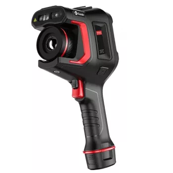H4-kamera lämpökamera, 480x360 IR, 30 Hz, kuvakenttä 25°x19°, 4,3 kosketusnäyttö-LCD, laser, 64 GB, Wi-Fi, Bluetooth, 8 MP, akku
