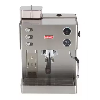 Lelit Kate PL82T, espressokeitin, 2,5 l, kahvipavut, kahvijauhe, integroitu mylly, 1200 W, ruostumaton teräs