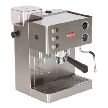Lelit Kate PL82T, espressokeitin, 2,5 l, kahvipavut, kahvijauhe, integroitu mylly, 1200 W, ruostumaton teräs