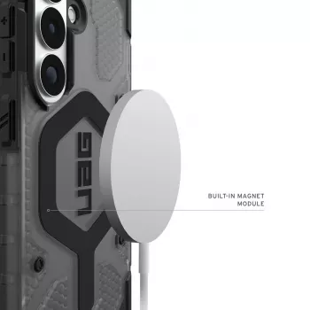 UAG Urban Armor Gear Pathfinder kotelo magneettimoduulilla | Samsung Galaxy S26 | ash (harmaa läpinäkyvä)/musta | 214528113140 (214528113140)