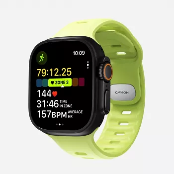 NOMAD Tempo Band - ranneke Apple Watch 49mm FKM (Lumen)
