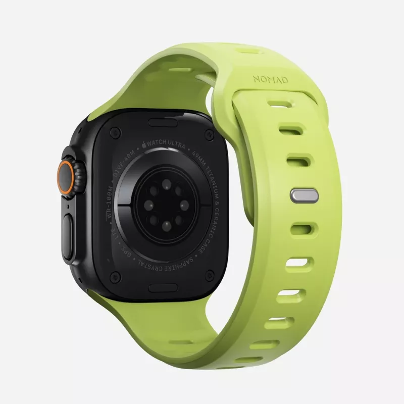 NOMAD Tempo Band - ranneke Apple Watch 49mm FKM (Lumen)