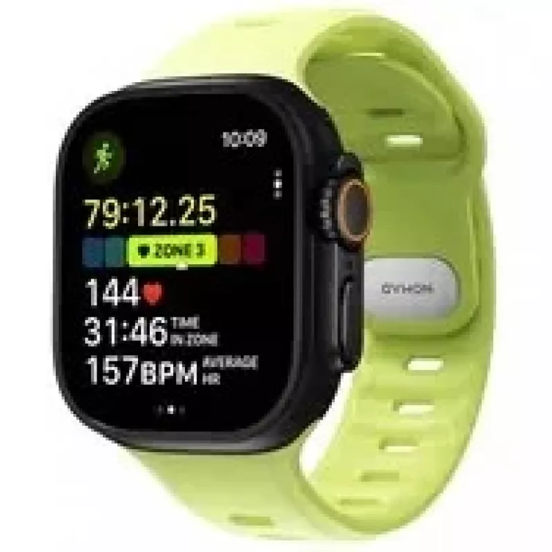 NOMAD Tempo Band - ranneke Apple Watch 49mm FKM (Lumen)