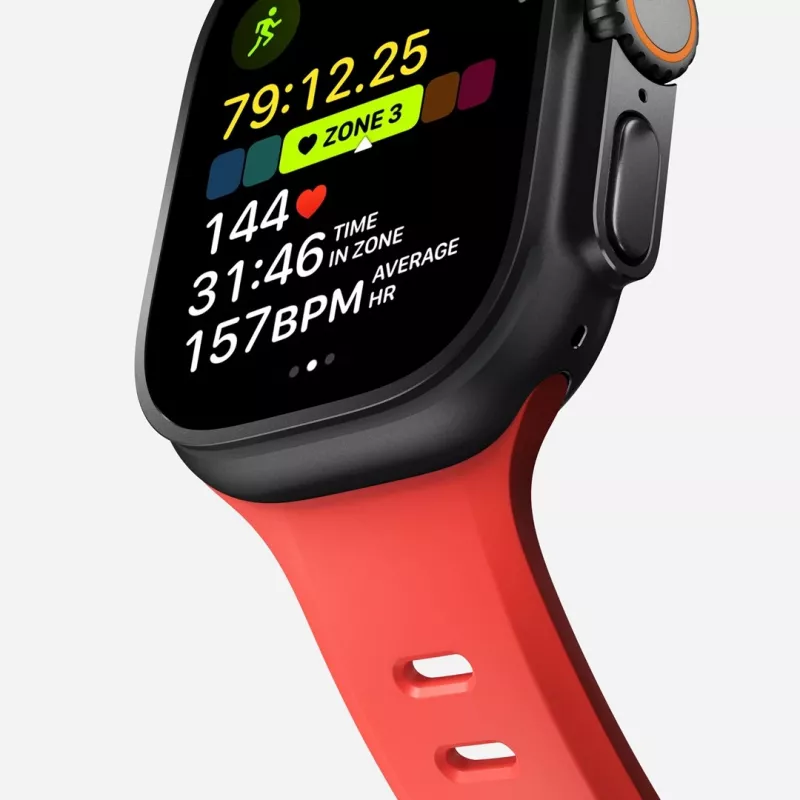 NOMAD Tempo Band - ranneke Apple Watch 49mm FKM (crush)