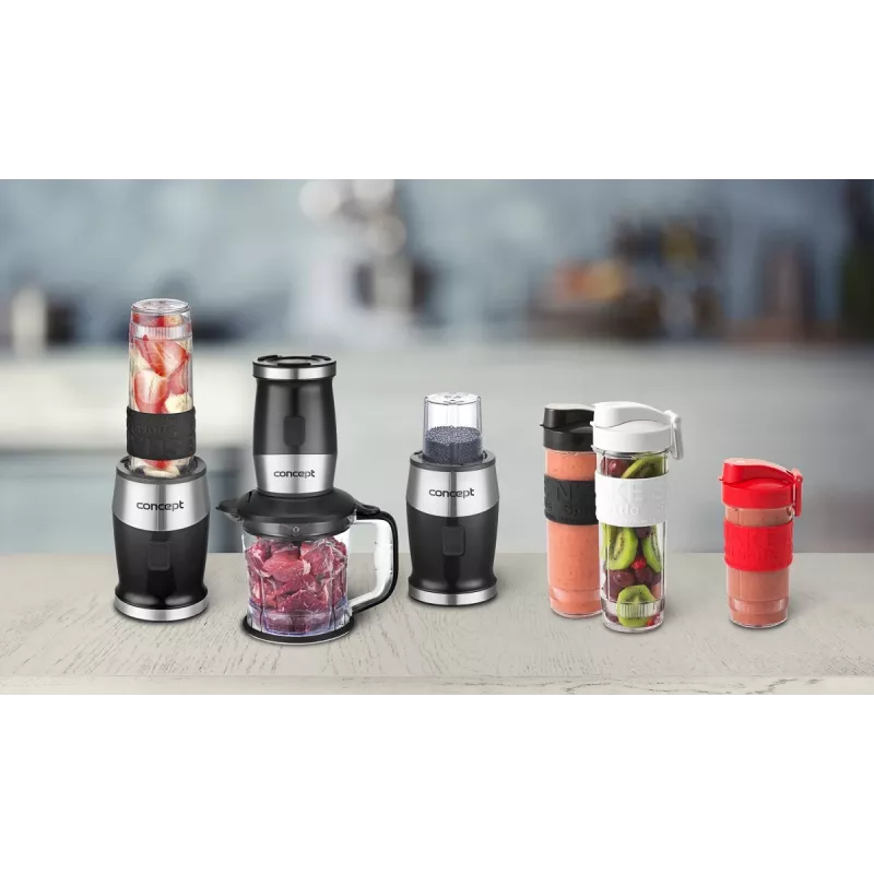 Concept SM3390 sauvasekoitin 1,2 l 700 W musta, ruostumaton teräs