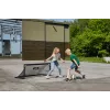 Lasten vapaasti seisova trampoliini Salta Techniq — malli 5121, polyeteeni/PVC/teräs, rungon väri musta