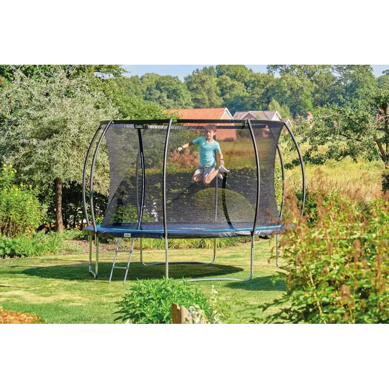 Trampoliini Salta Cosmos 305 cm – merkki Salta, malli 5261A, musta hyppymatto ja runko
