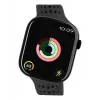 Decoded Silicone Ares O Band - silikoniranneke Apple Watch 40/42 mm (musta)