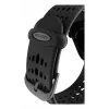 Decoded Silicone Ares O Band - silikoniranneke Apple Watch 40/42 mm (musta)