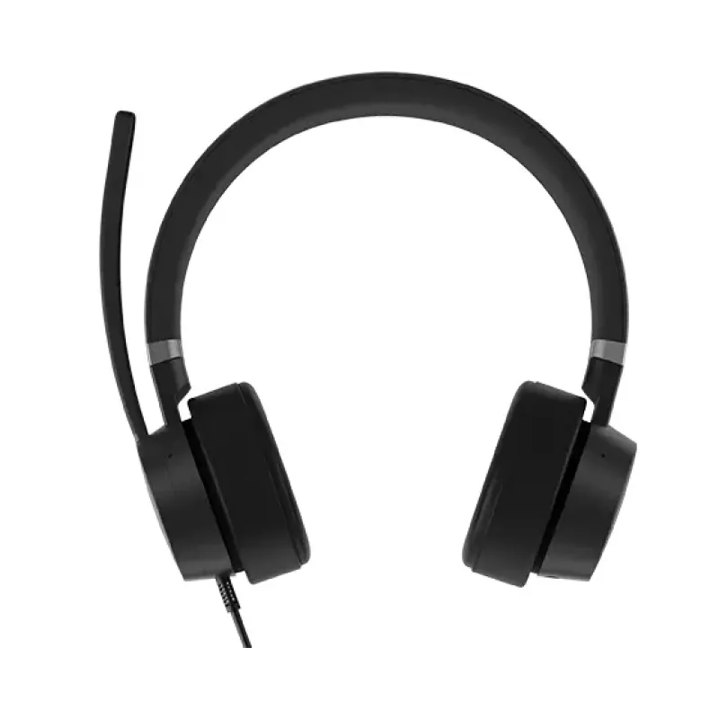 Lenovo Go Wired ANC Headset panta-auto/toimisto USB Type-C musta
