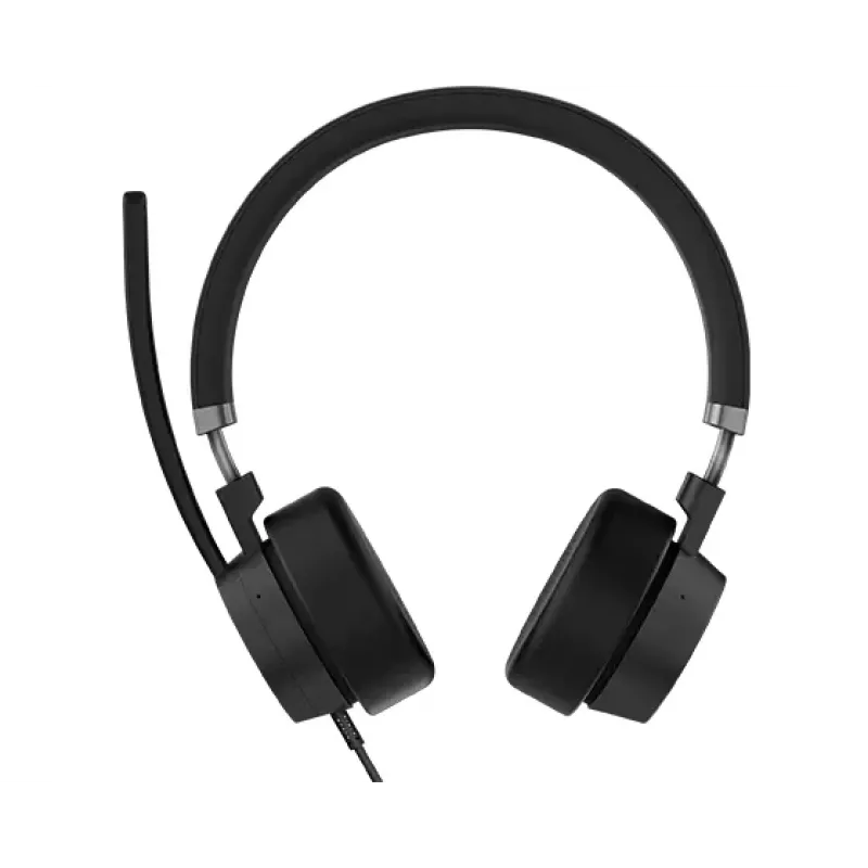 Lenovo Go Wired ANC Headset panta-auto/toimisto USB Type-C musta
