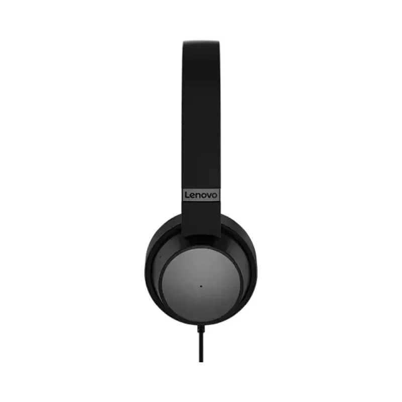 Lenovo Go Wired ANC Headset panta-auto/toimisto USB Type-C musta