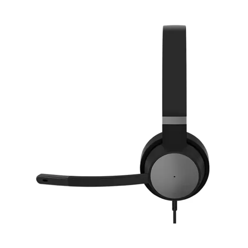 Lenovo Go Wired ANC Headset panta-auto/toimisto USB Type-C musta
