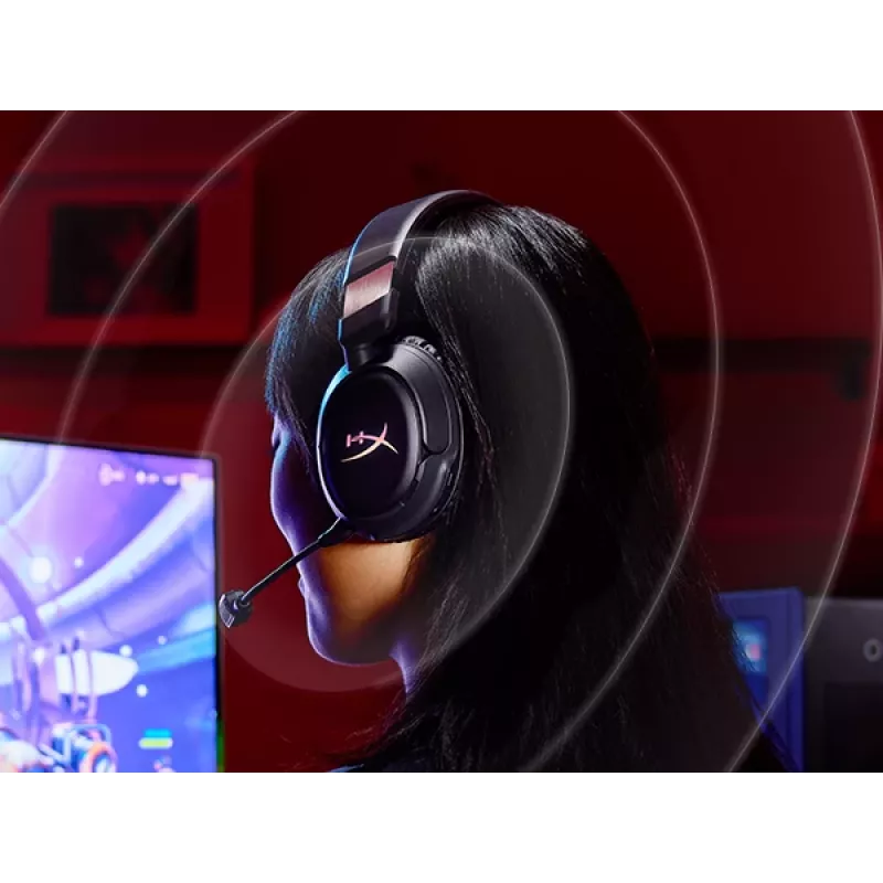 Langaton pelikuuloke HyperX Cloud Flight 2 — korvan peittävä, musta