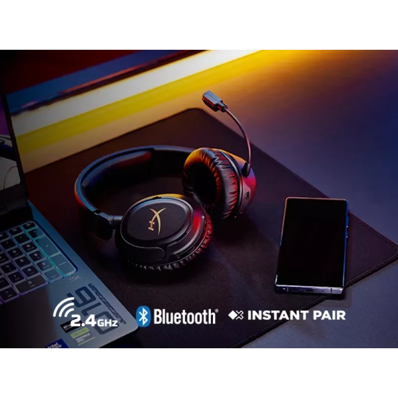 Langaton pelikuuloke HyperX Cloud Flight 2 — korvan peittävä, musta