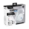 Langaton pelikuuloke KINGSTON HyperX Cloud Flight 2 USB-C ja Bluetooth, valkoinen