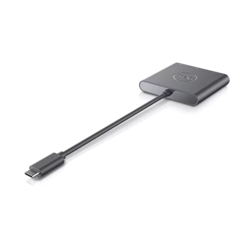 USB-C–HDMI/DP-adapteri Power Pass-Through -toiminnolla DELL DBQAUANBC070