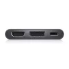 USB-C–HDMI/DP-adapteri Power Pass-Through -toiminnolla DELL DBQAUANBC070
