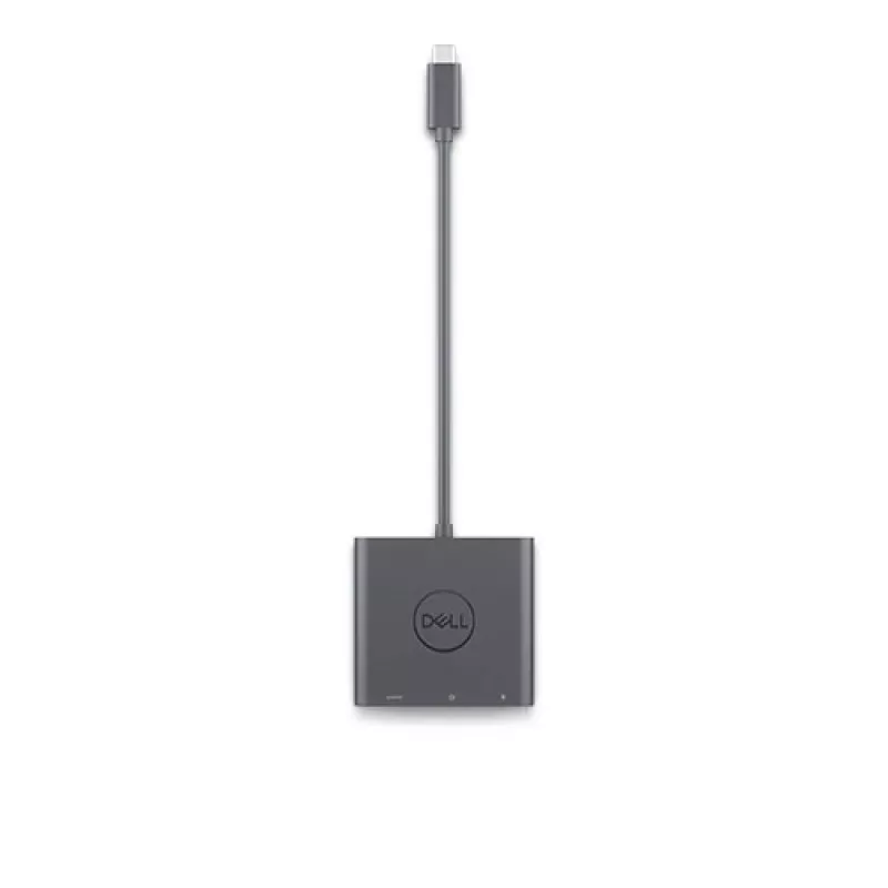 USB-C–HDMI/DP-adapteri Power Pass-Through -toiminnolla DELL DBQAUANBC070