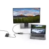 USB-C–HDMI/DP-adapteri Power Pass-Through -toiminnolla DELL DBQAUANBC070