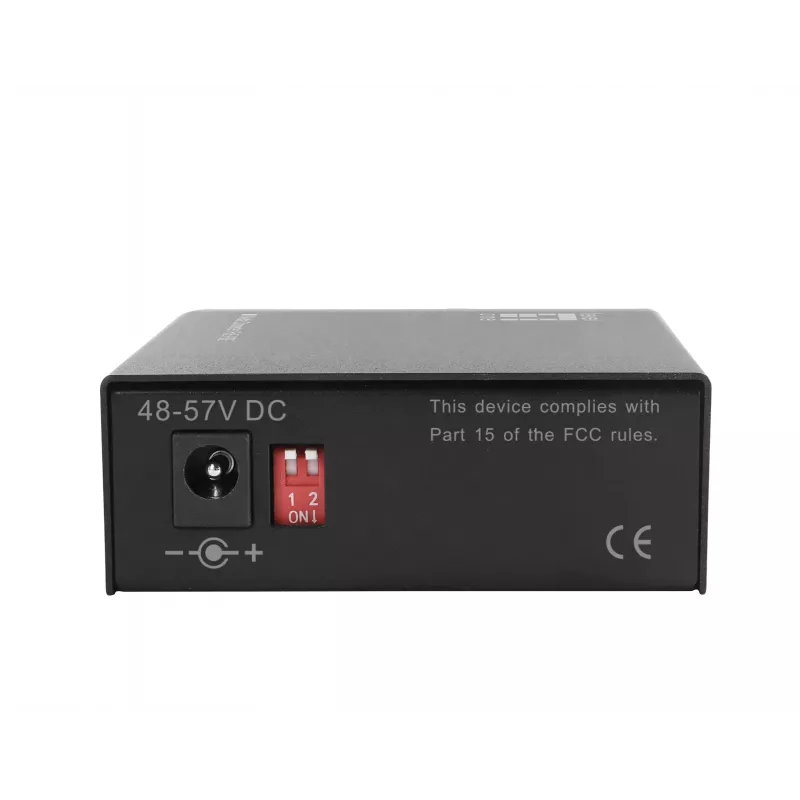LevelOne RJ45–SFP gigabitin mediakonvertteri, PoE PSE